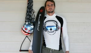 SansRival - Daniel Odvarko - waterski - water ski black - monoski